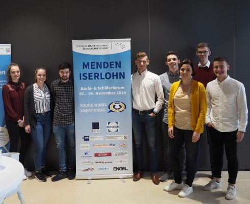 DIE SPALECK Azubis beim Europäischen Jugendparlament