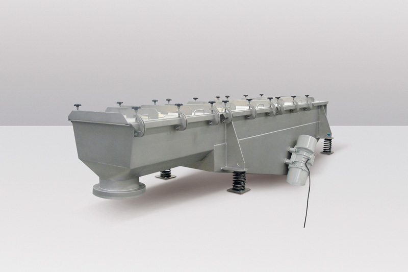 SPALECK single deck vibrating stainless steel screener for pharma