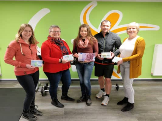 Unsere Gewinner vom SPALECK Gesundheitszirkel 2019