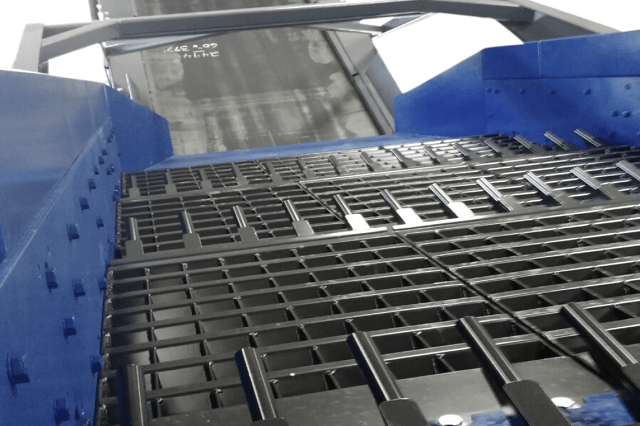 Elektrische mobile Siebanlage