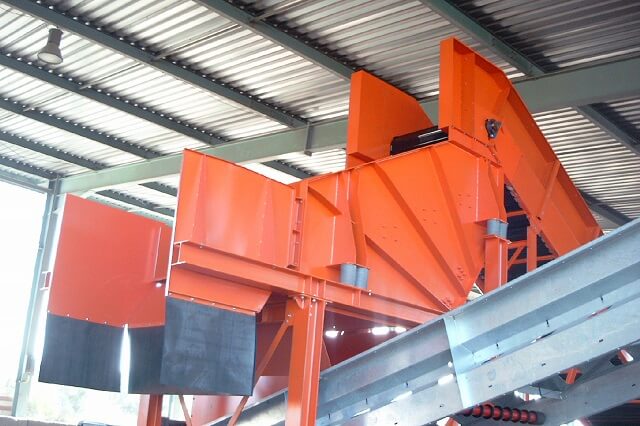 Fingersieb Stangensizer für Grobsiebung Vorabscheidung von sperrigem Siebgut