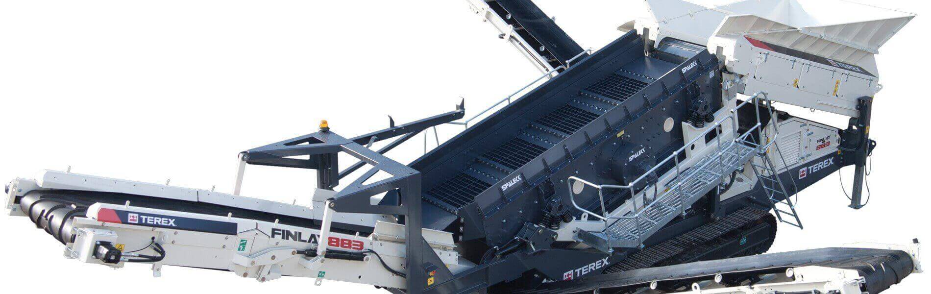 Mobile Siebmaschine zum Verkauf und Vermietung