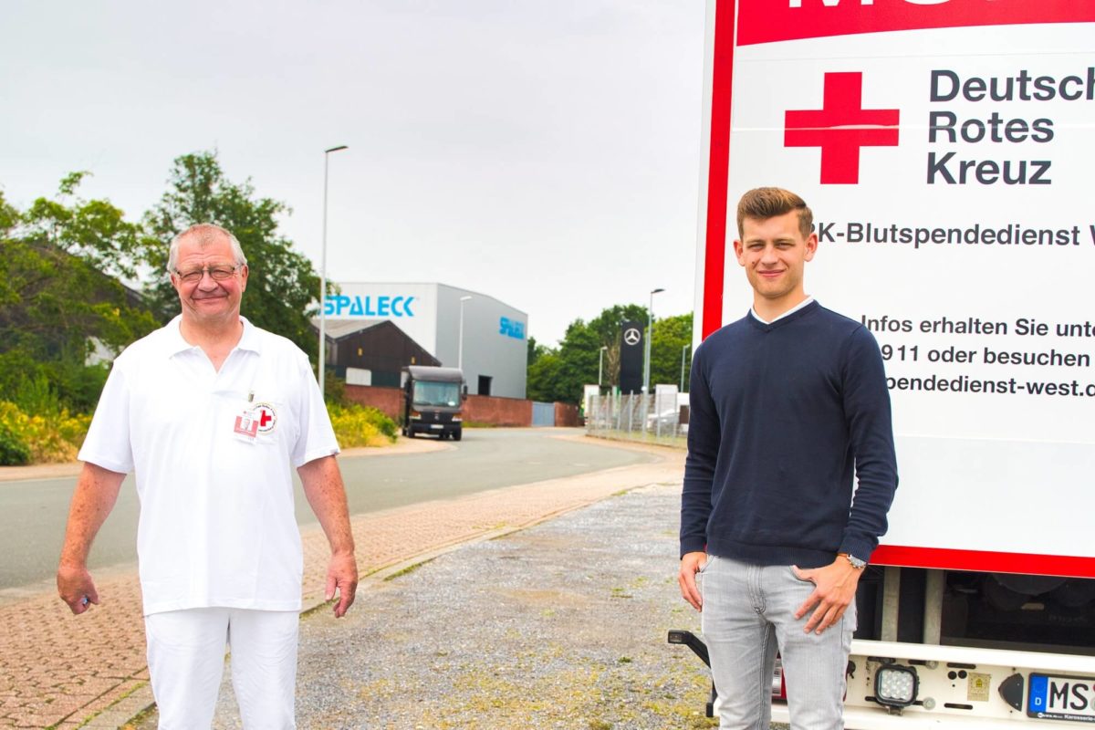 Gemeinsam mit dem DRB hat SPALECK seine 6. Blutspendenaktion im Unternehmen auf die Beine gestellt