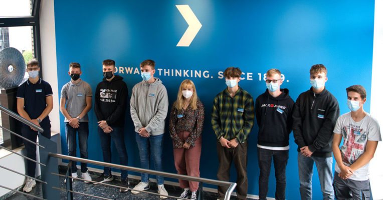 Unsere neuen SPALECK Azubis haben wir herzlich empfangen