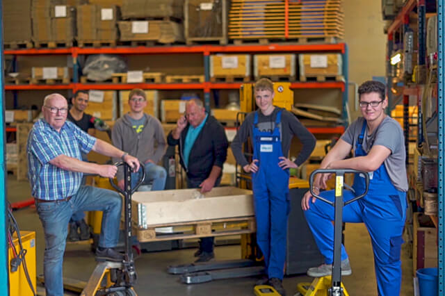 Fachkraft für Lagerlogistik Gruppenbild