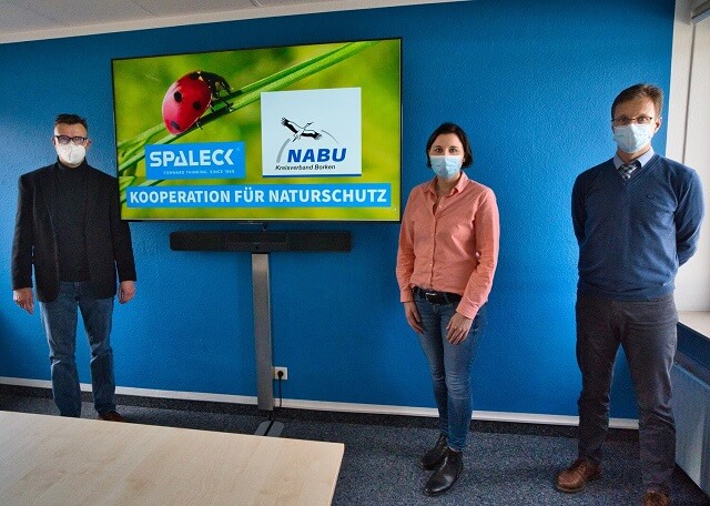 Kooperation für Naturschutz - NABU und SPALECK arbeiten zusammen