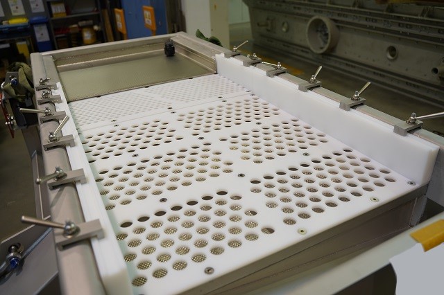 Edelstahlsiebmaschine für die Tierfutterproduktion von SPALECK