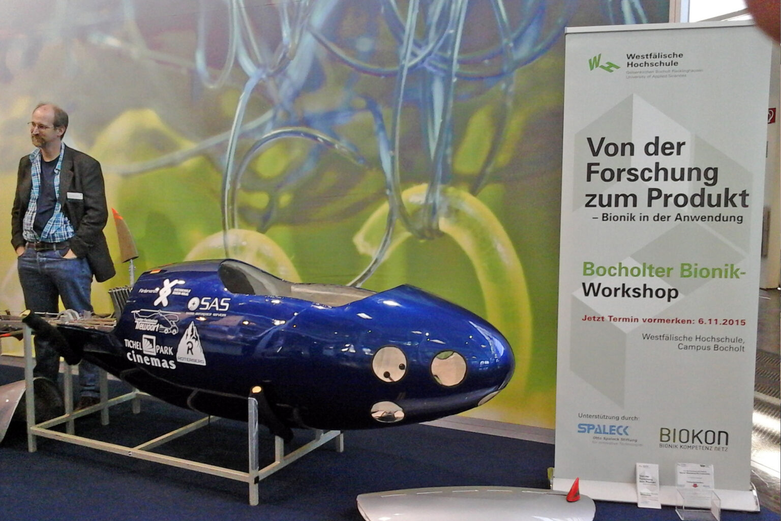 Bild vom Bocholter Bionik Workshop mit freundlicher Unterstützung der Otto Spaleck Stiftung